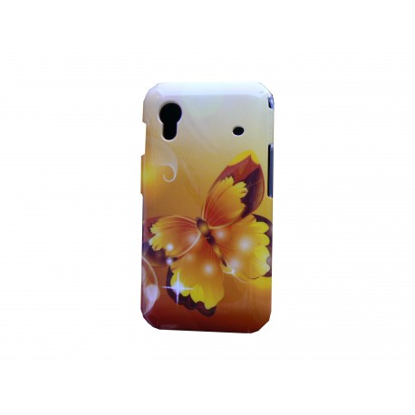 Coque pour Samsung S5830 Galaxy Ace papillon + film protection ecran offert