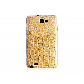 Coque aspect peau de serpent pour Galaxy Note I9220/N7000  + film protection écran offert