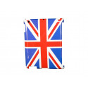 Coque brillante drapeau Angleterre/UK pour Ipad 2 + film protection ecran offert