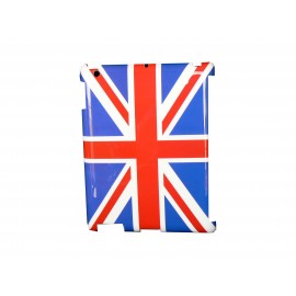 Coque brillante drapeau Angleterre/UK pour Ipad 2 + film protection ecran offert