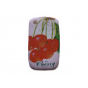 Coque silicone/gel avec des cerises pour Blackberry 8520 curve+ film protection ecran offert