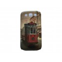 Coque pour Samsung I9300 Galaxy S3 brillante trolley + film protection écran offert