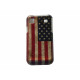 Coque pour Samsung I9000 Galaxy S rigide vintage drapeau USA/Etats-Unis  + film protection écran offert