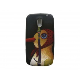 Coque pour Samsung I9250 Galaxy Nexus prime silicone oiseau + film protection écran offert