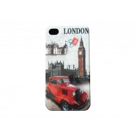 Coque pour Iphone 4 Londres Big Ben Abbaye Westminster  + film protection écran