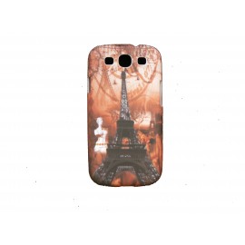 Coque pour Samsung I9300 Galaxy S3 Paris La tour Eiffel + film protection écran offert