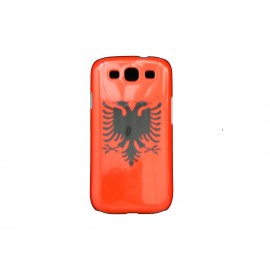 Coque Samsung I9300 Galaxy S3 drapeau Albanie + film protection écran offert