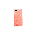 Coque pour Iphone 5 peaux de serpent rouge + film protection écran offert