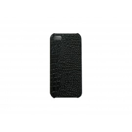 Coque pour Iphone 5 peaux de serpent noire + film protection écran offert