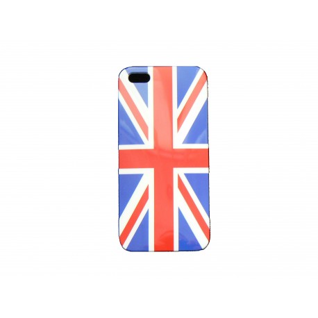Coque pour Iphone 5 drapeau UK/Angleterre + film protection écran offert