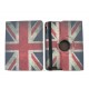 Pochette Ipad 2/3 vintage drapeau UK/Angleterre  version 3+ film protection écran 