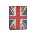 Pochette Ipad 2/3 vintage drapeau UK/Angleterre version 4+ film protection écran