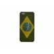 Coque pour Iphone 5 drapeau Brésil vintage + film protection écran offert