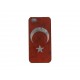Coque pour Iphone 5 drapeau Turquie vintage + film protection écran offert