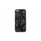 Coque pour Iphone 5 mate cachemire noir + film protection écran offert