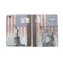 Pochette Ipad 2/3 Etats-Unis/USA et satue de la liberté+ film protection écran