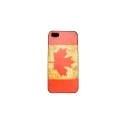 Coque pour Iphone 5 drapeau Canada vintage "2" + film protection écran offert