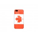 Coque pour Iphone 5 drapeau Canada + film protection écran offert