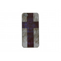 Coque pour Iphone 5 drapeau Finlande vintage+ film protection écran offert