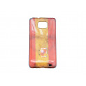 Coque pour Samsung I9100 Galaxy S2 drapeau Espagne vintage + film protection écran offert