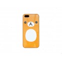 Coque pour Iphone 5 marron orange koala + film protection écran offert