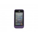 Coque pour Iphone 5 intégrale et incassable violette + film protection écran offert