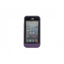 Coque pour Iphone 5 intégrale et incassable violette + film protection écran offert