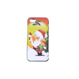 Coque pour Iphone 5 Noel version 4 + film protection écran offert