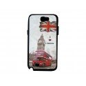 Coque pour Samsung Galaxy Note 2 - N7100  drapeau Angleterre/UK I love London + film protection écran offert