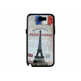 Coque pour Samsung Galaxy Note 2 - N7100 France Tour Eiffel+ film protection écran offert