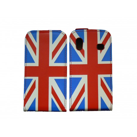 Pochette pour Samsung Galaxy Ace S5830 simili-cuir drapeau UK/Angleterre + film protectin écran
