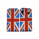 Pochette pour Samsung Galaxy Ace S5830 simili-cuir drapeau UK/Angleterre + film protectin écran