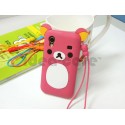 Coque Samsung S5830 Galaxy Ace silicone koala rose + film protection écran offert