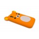Coque Samsung S5830 Galaxy Ace silicone koala orange + film protection écran offert