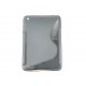 Coque silicone pour Ipad Mini "S" grise + film protection écran offert