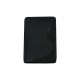 Coque silicone pour Ipad Mini "S" noire + film protection écran offert