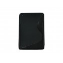 Coque silicone pour Ipad Mini "S" noire + film protection écran offert