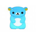 Coque silicone pour Ipad Mini koala bleu turquoise+ film protection écran offert