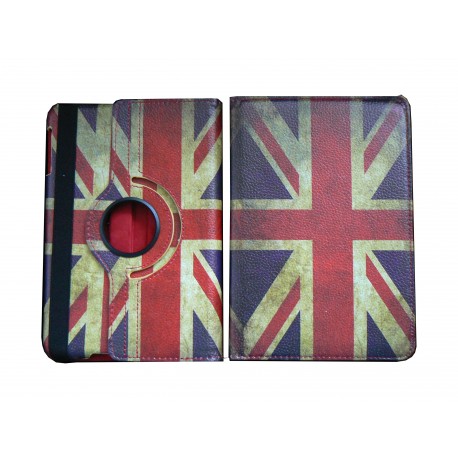 Pochette Ipad Mini drapeau Angeleterre/UK vintage version 2 + film protection écran offert