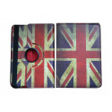 Pochette Ipad Mini drapeau Angeleterre/UK vintage version 2 + film protection écran offert