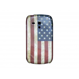 Coque pour Samsung Galaxy S3 Mini/ I8190 USA/Etats-Unis vintage+ film protection écran offert