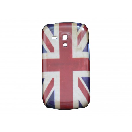 Coque pour Samsung Galaxy S3 Mini/ I8190 UK/Angleterre vintage+ film protection écran offert