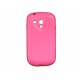 Coque pour Samsung Galaxy S3 Mini/ I8190 en silicone glossy rose + film protection écran offert