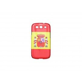 Coque pour Samsung I9300 Galaxy S3 drapeau Espagne + film protection écran offert