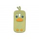 Coque silicone pour Samsung Galaxy S3 Mini/ I8190 poussin beige + film protection écran offert