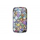 Coque pour Samsung Galaxy S3 Mini/ I8190 personnages multicolores + film protection écran offert
