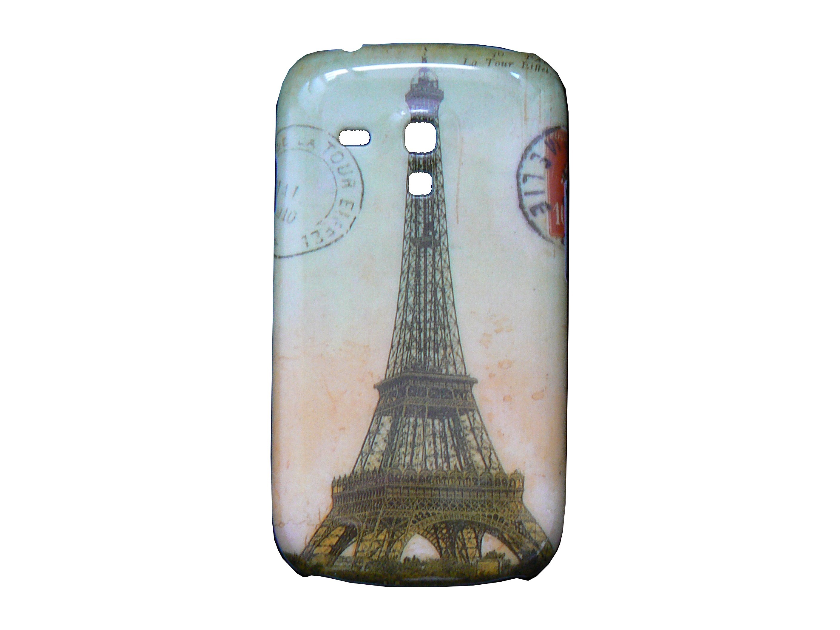 Coque pour Samsung Galaxy S3 Mini/ I8190 tour Eiffel Paris film protection écran offert