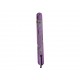 Stylet fashion violet fleurs blanches pour écran tactile