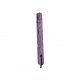 Stylet fashion violet fleurs blanches pour écran tactile