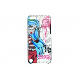 Coque pour Ipod Touch 5 dame bleue + film protection écran
